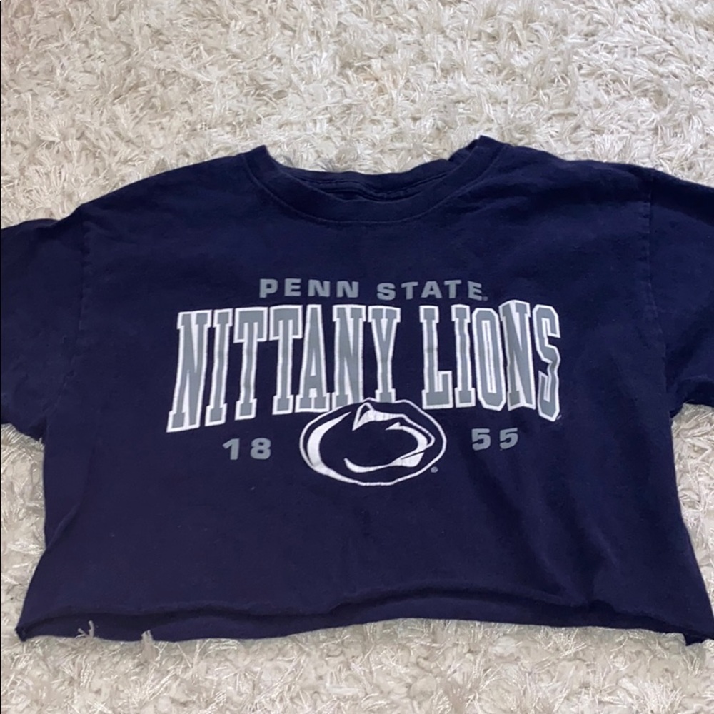 penn state crop top!!